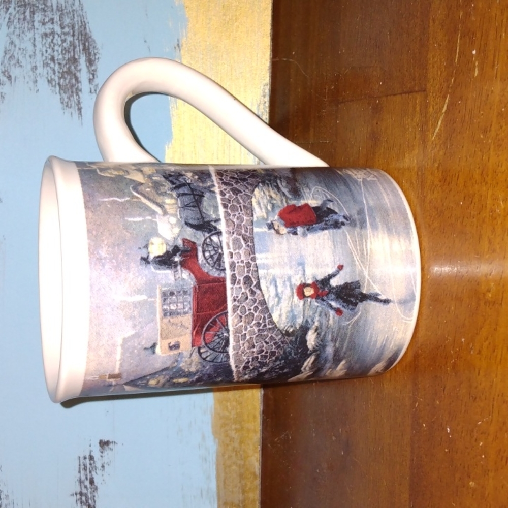 Thomas Kinkade  Holiday mug